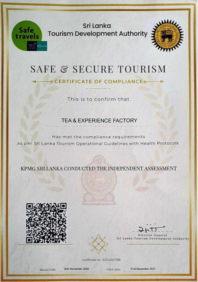 Tea And Experience Factory - Thema Collection Otel Mandaran Newara Dış mekan fotoğraf